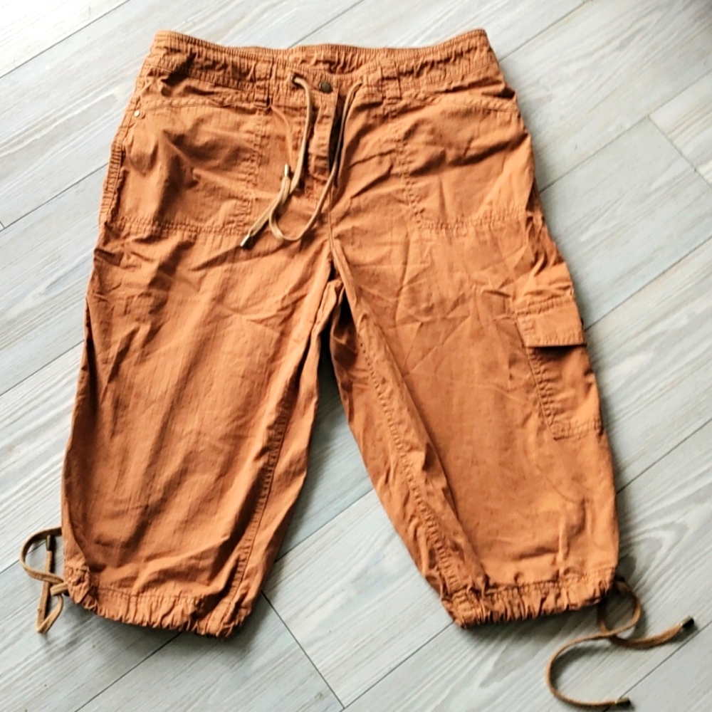 Women's Jones New York rust cargo pants size 10